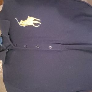 Skinny Juniors Polo By Ralph Lauren Medium Shirt.